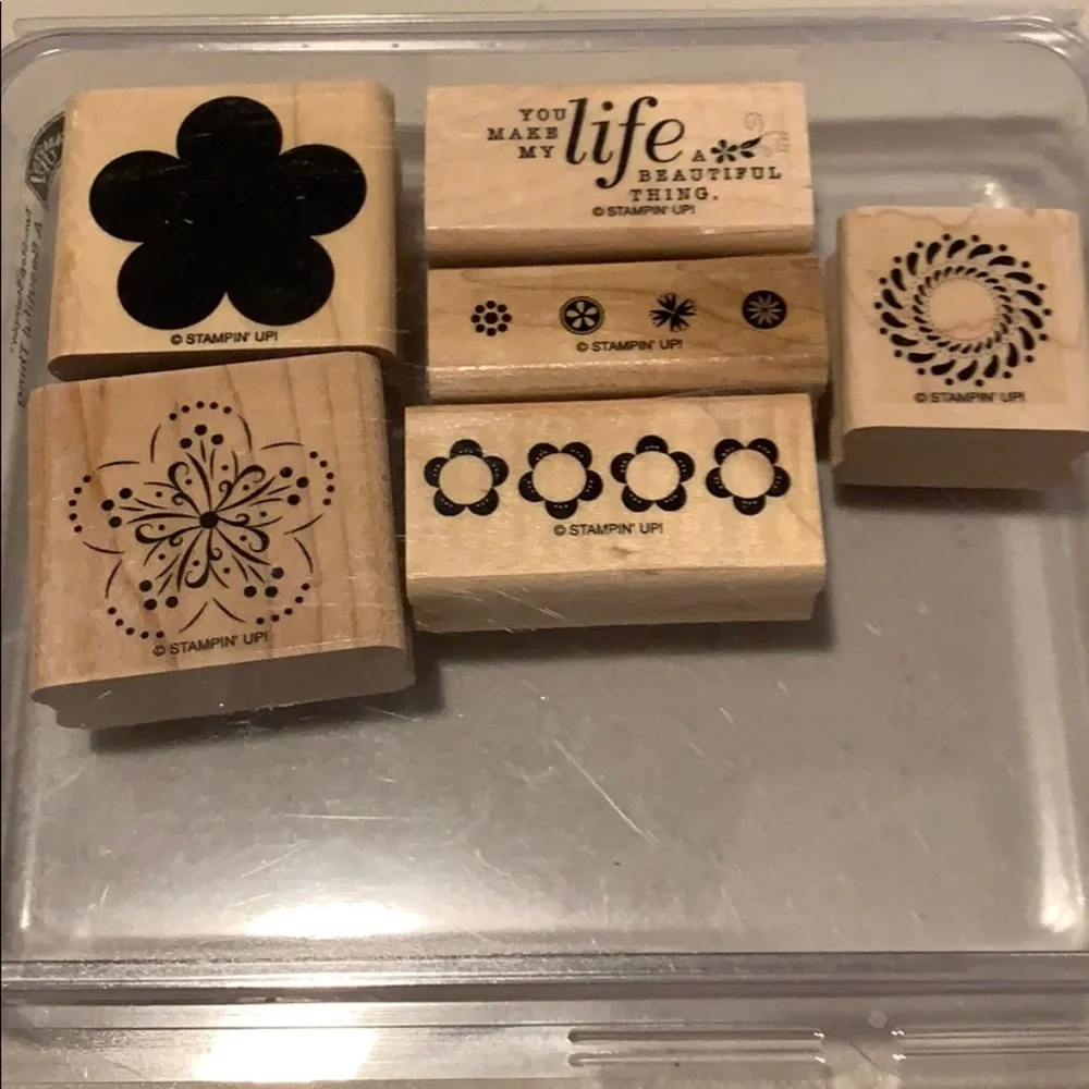 🎭 3/$25 - Stampin Up! A Beautiful Thing stamp set